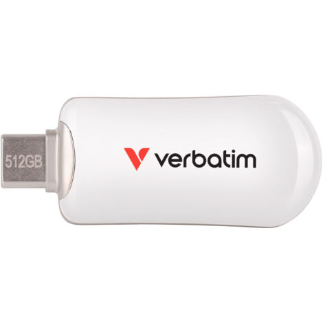 Verbatim 30231 unità flash USB 512 GB USB tipo-C 3.2 Gen 1 3.1 Gen 1 Bianco (1/4)