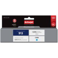 Inchiostro Activejet AH-913CR Compatibile con HP 913 F6T77AE, 45 ml, Ciano, Alta Prestazione (XL) per Stampanti PageWide 377dw, 477dwt, 352dw, 452dwt e altri modelli