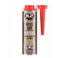 L'additivo per carburante K2 DIESEL GO PULISCE GLI INIETTORI