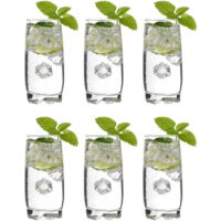 Set di 6 bicchieri da 370 ml ADORA