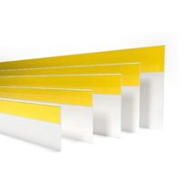 Profilo per finestre DQ-PP - Lunghezza 10 m - Larghezza 60 mm - Spessore 1,5 mm - Bianco - Profili per finestre, Profili piatti, Profili in plastica, Profili profilati, Profili di finitura