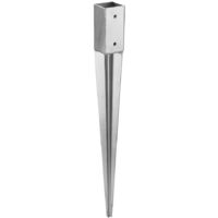 Base pilastro, ancoraggio a percussione, 90x90x750 mm