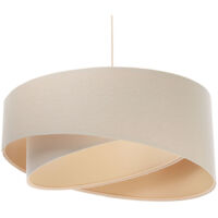 Lampada da soffitto crema