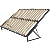 Telaio metallico alzabile 140x200 SIDE 48 doghe