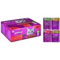 WHISKAS Pasti classici in salsa - cibo umido per gatti - 80x85 g