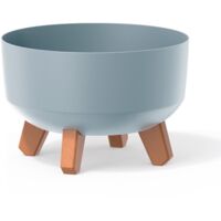 Vaso da fiori 3,8L Gracia 23,5x23,5x15,5 cm, Grigio Chiaro