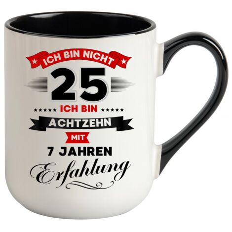 Taza divertida, regalo para un 25 cumpleaños (1/3)