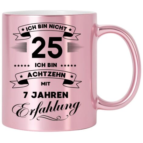 Taza divertida, regalo para un 25 cumpleaños (1/2)