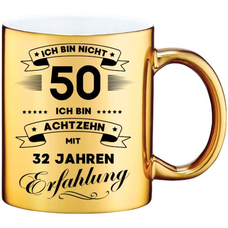 Taza divertida, regalo para el 50 cumpleaños (1/2)