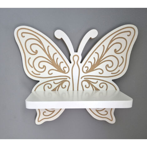 Estantería mariposa mk2, mariposa para habitación infantil - Elegance (1/5)