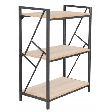 Librería LOFT BAJO ROBLE SONOMA para SALÓN Furnitex 3 Estantes Furnitex (1/5)