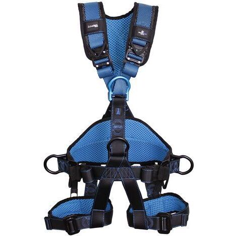 Arnés de seguridad sobre cinturón Irupad con fibra transpirable Holetech® IRUDEK Wind Blue 3 S
