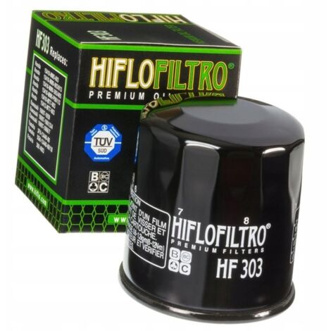 Filtro de aceite Hiflo HF303 HF 303 CBR XL VFR ER6 ZX6R ZX10R XV XVZ R1 Fazer R6 (1/3)