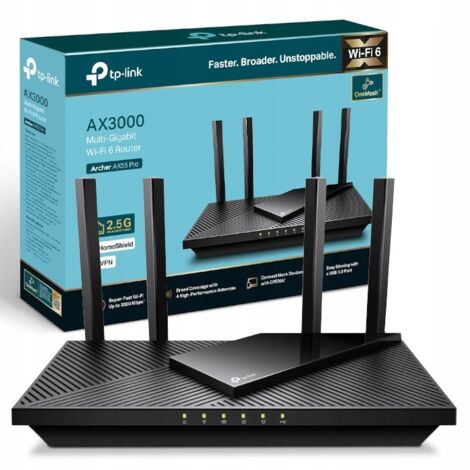 TP-LINK TPLINK WLAN-Router WLANRouter ARCHER AX55 PRO (ARCHER AX55 PRO) (1/5)