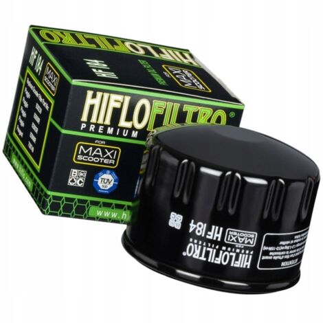 Filtro de aceite Hiflo HF184 HF 184 Nexus Beverly X10 X9 X8 Xevo Mp3 Satelis Geo (1/3)