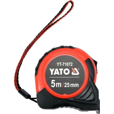 YATO, modelo YT-71072, Regla de plegamiento de acero, ideal para carpintería, metalurgia y trabajos de precisión, herramienta profesional de alta calidad y durabilidad. (1/5)