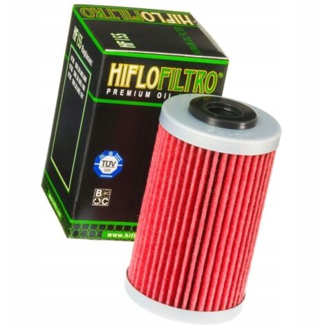 Filtro de aceite Hiflo HF155 HF 155 Ktm Duke 125 390 Rc Adventure Exc Sx 450 525 (1/3)