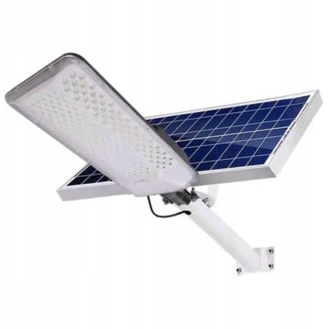 LÁMPARA SOLAR DE JARDÍN PARA POSTE POTENTE PANEL DE CALLE DE 5000W CREE LED (1/5)