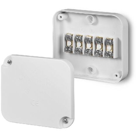 Caja de superficie 5x2,5mm, PO-t IP20 85x75x21