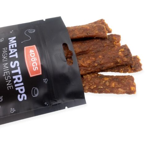 Tiras de carne con astas de pavo y ciervo 100g (1/3)