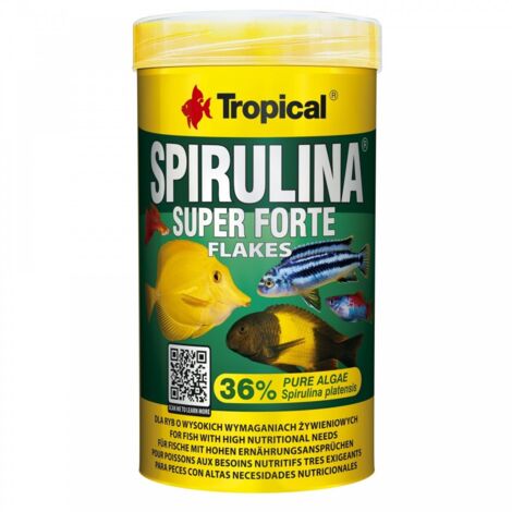 ESPIRULINA TROPICAL SUPER FORTE 36% 1000ML/200G