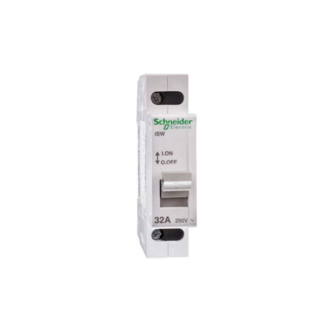 Interruptor seccionador modular 32A 1P iSW A9S60132