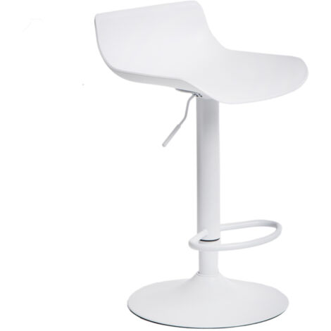 TABURETE DE BAR AJUSTABLE Bar One blanco MATE (1/5)