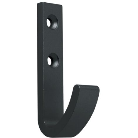 Percha WA01, negro mate (1/3)