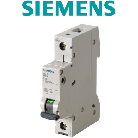 Interruptor magnotÉrmico modular 6ka 1p 6a 5sl61067bb (1/2)