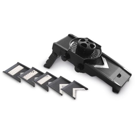 Cortadora de verduras manual profesional - Juego de 5 accesorios tipo V - Hendi 222614 (1/5)