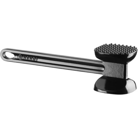 Ablandador de carne de doble cara XL 300 x 80 x 80 mm - negro (1/3)