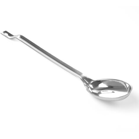 Cuchara para salsa de pizza de acero inoxidable Lilly Codroipo Hendi 855539 (380 mm)