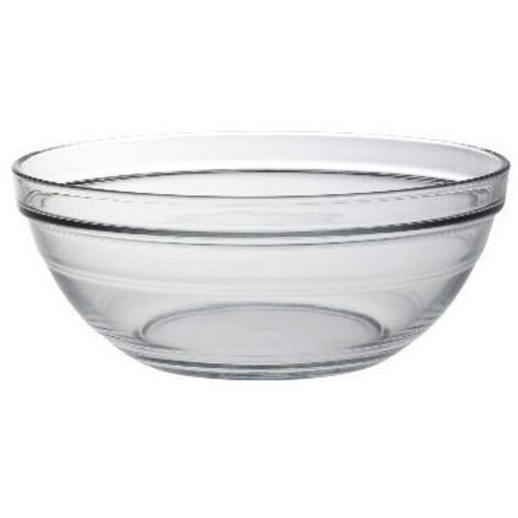 Bol para ensalada de vidrio templado Duralex GIGOGNE, diámetro 205x80 mm. (1/2)