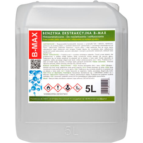 Éter de petróleo inodoro B-MAX 5L