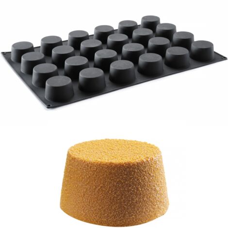 Molde de silicona para bombones, mousses y repostería 570 x 375 mm - muffins (1/3)