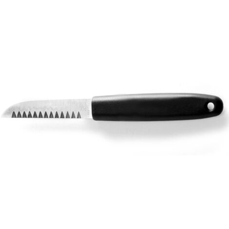 Cuchillo decorativo con hoja dentada de acero inoxidable - Hendi 856062 (1/3)
