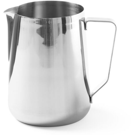 Jarra de acero para espumar leche para café capuchino 0,6L - Hendi 451519 (1/2)
