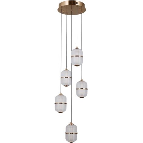 Lámpara colgante LED 28W ALANI PND343755HBR Italux (1/5)