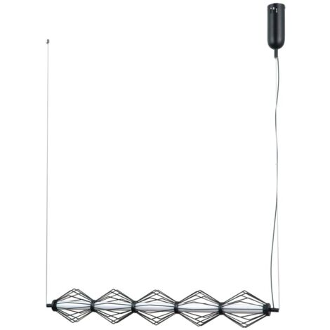 Lámpara colgante LED 25W SEVIL PND344035BK Italux (1/2)