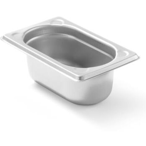 Contenedor de acero GN 1/9 para cocina, altura 65 mm - Hendi 806722