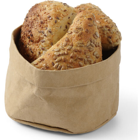 Bolsa de papel kraft para pan Beige Hendi 429228
