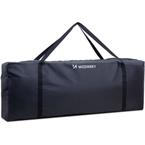 Funda impermeable para scooter, bolsa para scooter, 124x30x40cm, color negro (1/5)