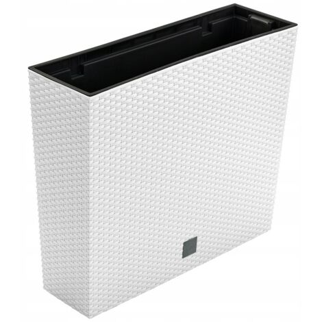 Jardinera para balcón RATO CASE , dimensiones 58x18x49,8 cm, color Blanco (1/5)