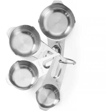 Vaso medidor de cocina de 30 / 80 / 120 / 180 ml - juego de 4 (1/5)