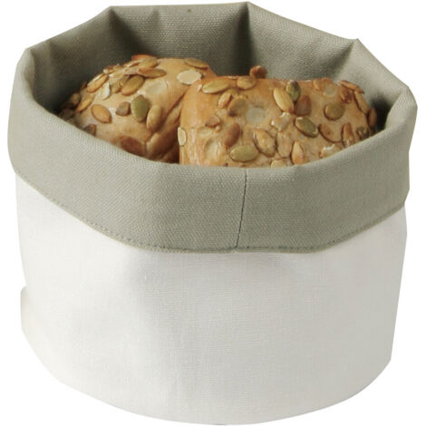 Cesta redonda para pan, diámetro 15 cm, beige - Hendi 429006