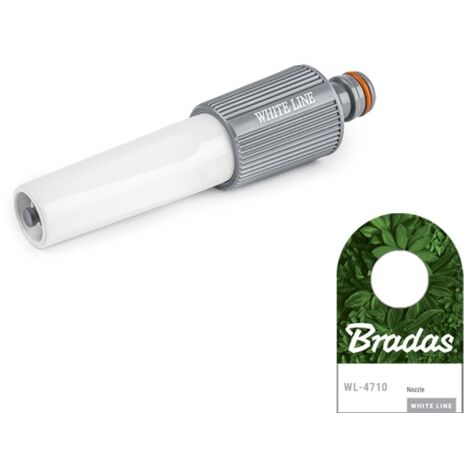 Boquilla de riego ajustable para mangueras de jardín (1/4)