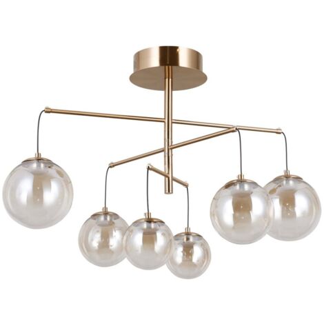 Lámpara colgante LED 30W VELADA PND343816HBR Italux (1/2)