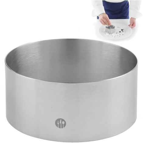 Anillo de cocción para tartas y pasteles, diámetro 80x(H)45mm Hendi 512142