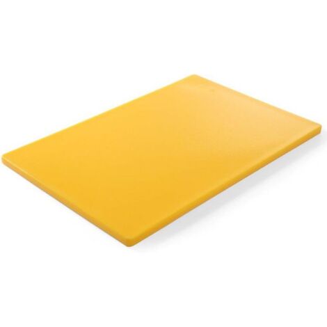Tabla de cortar HACCP para aves de corral, 450 x 300 mm, amarilla - Hendi 825563