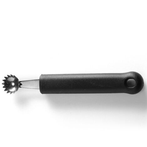 Cuchillo decorativo de bola de acero inoxidable con bordes dentados - Hendi 856024 (1/3)